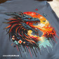 Preview: Bügelbild Mystischer Drache